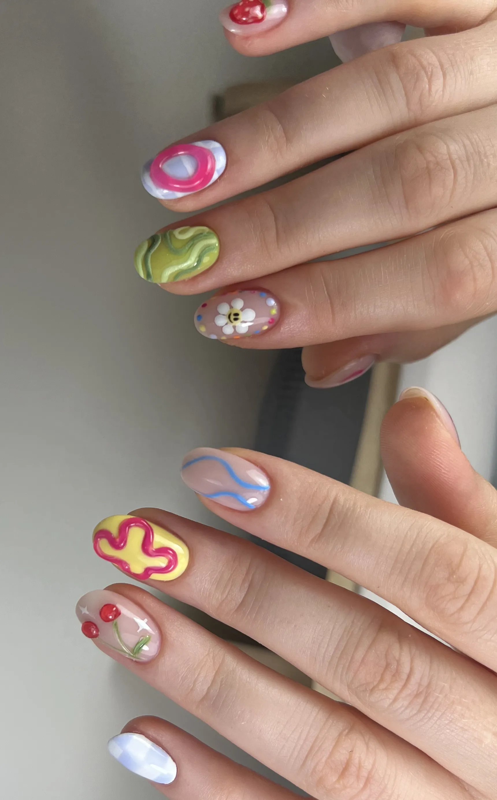 Gel manicure 11 from Nails Aura nail salon in Hallandale Beach