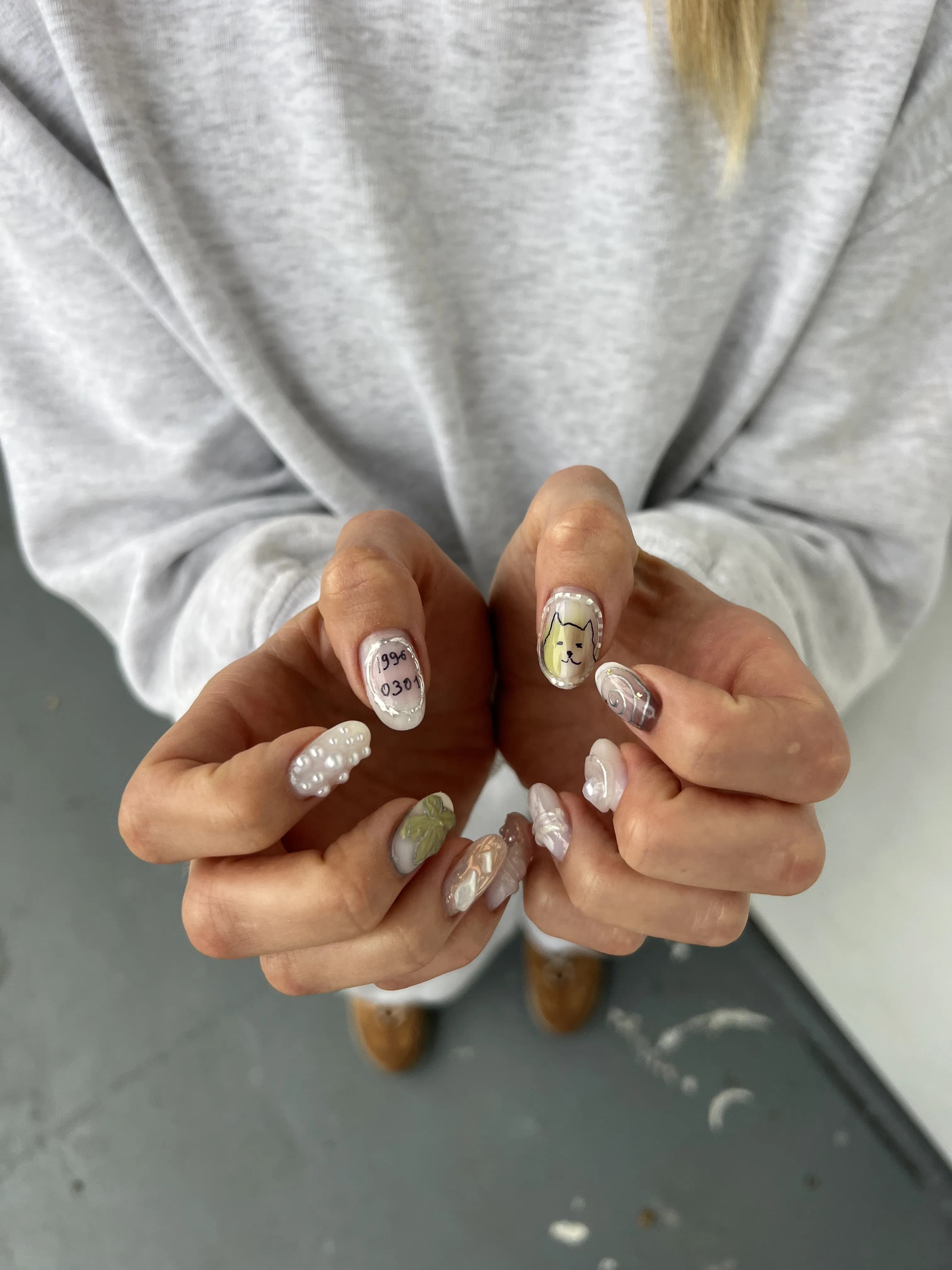 Nail design 12 by Nails Aura Studio in Hallandale Beach