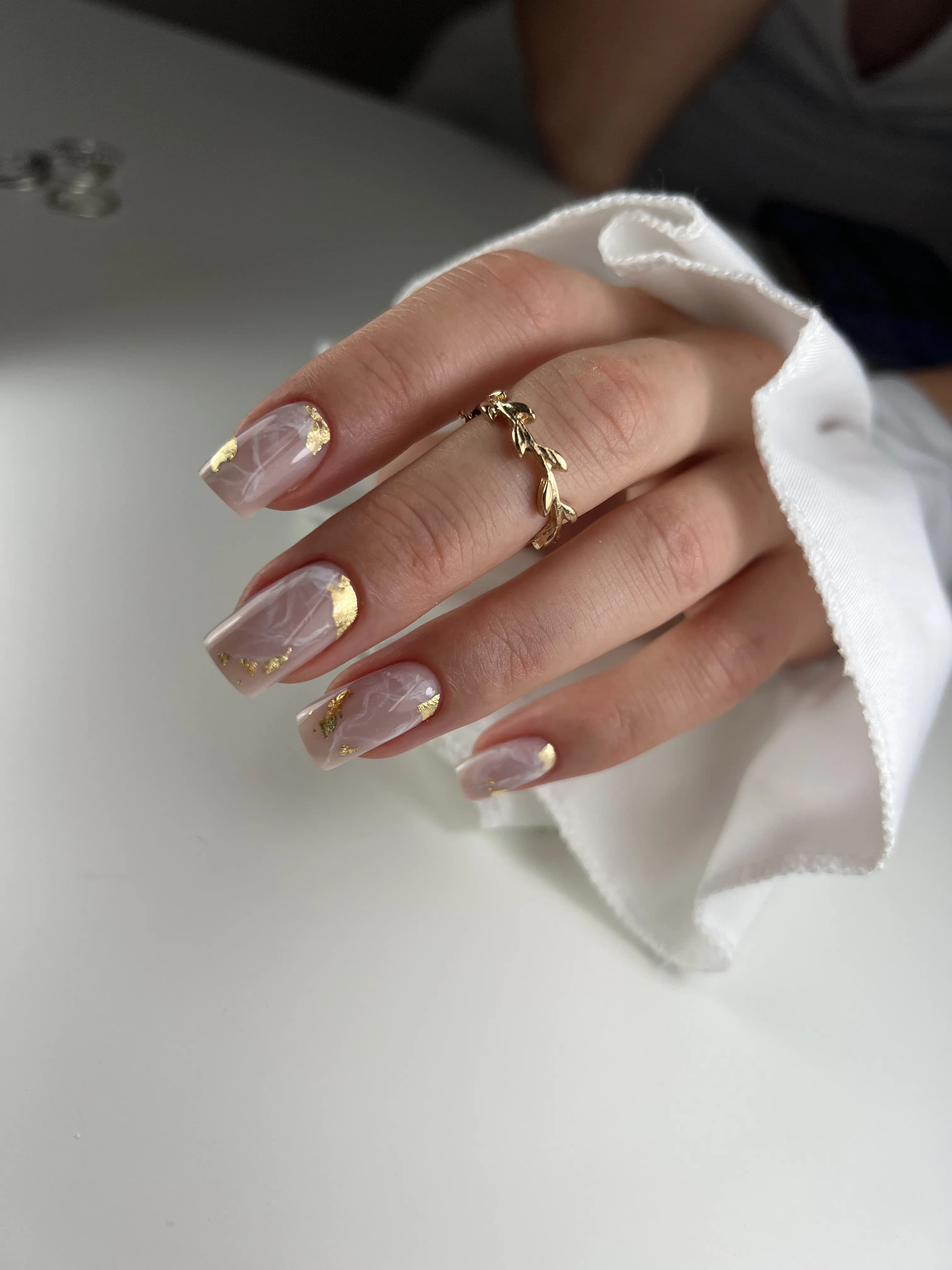 Gel manicure 19 from Nails Aura nail salon in Hallandale Beach