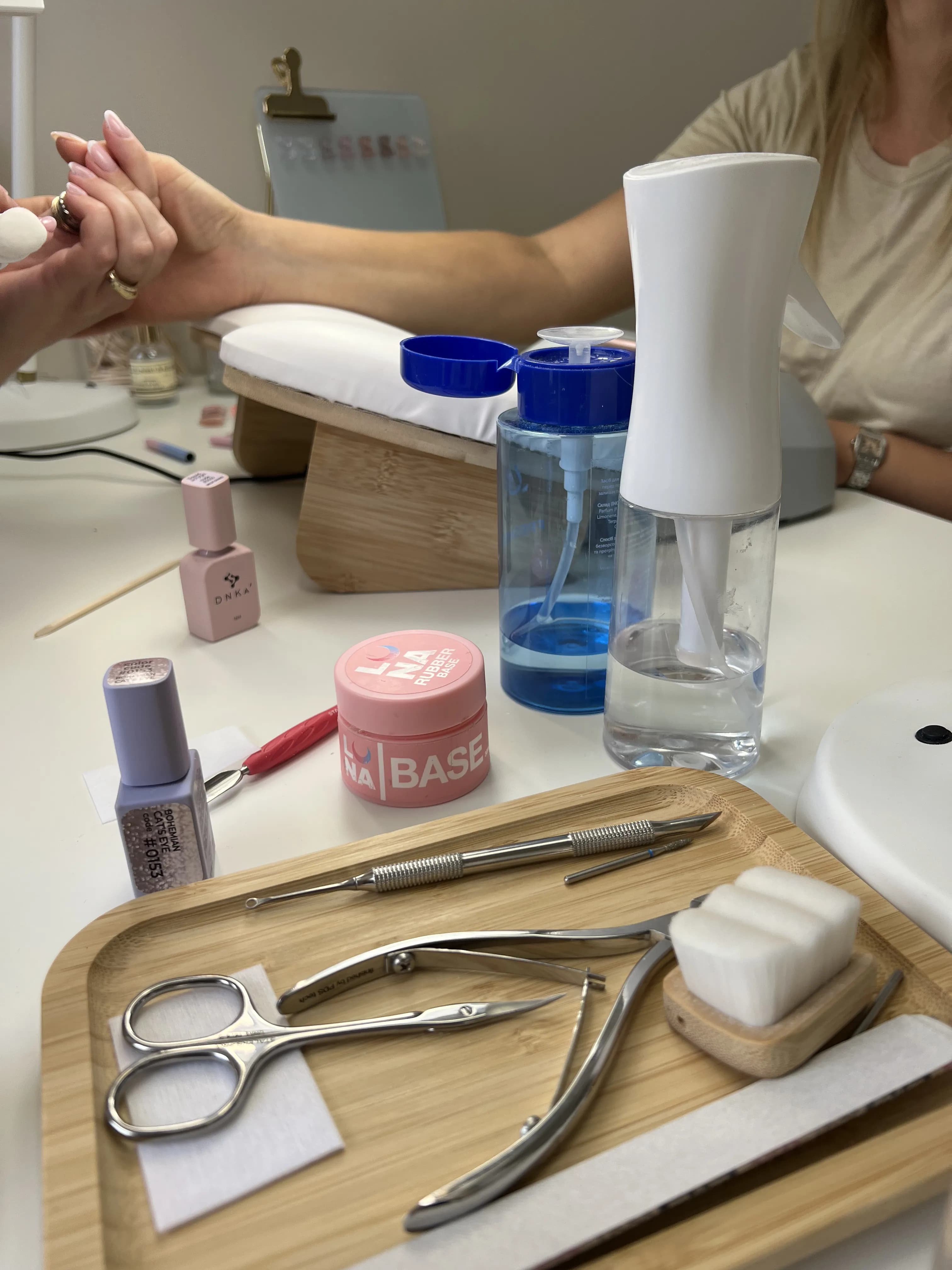 Professional nail technician training and certification