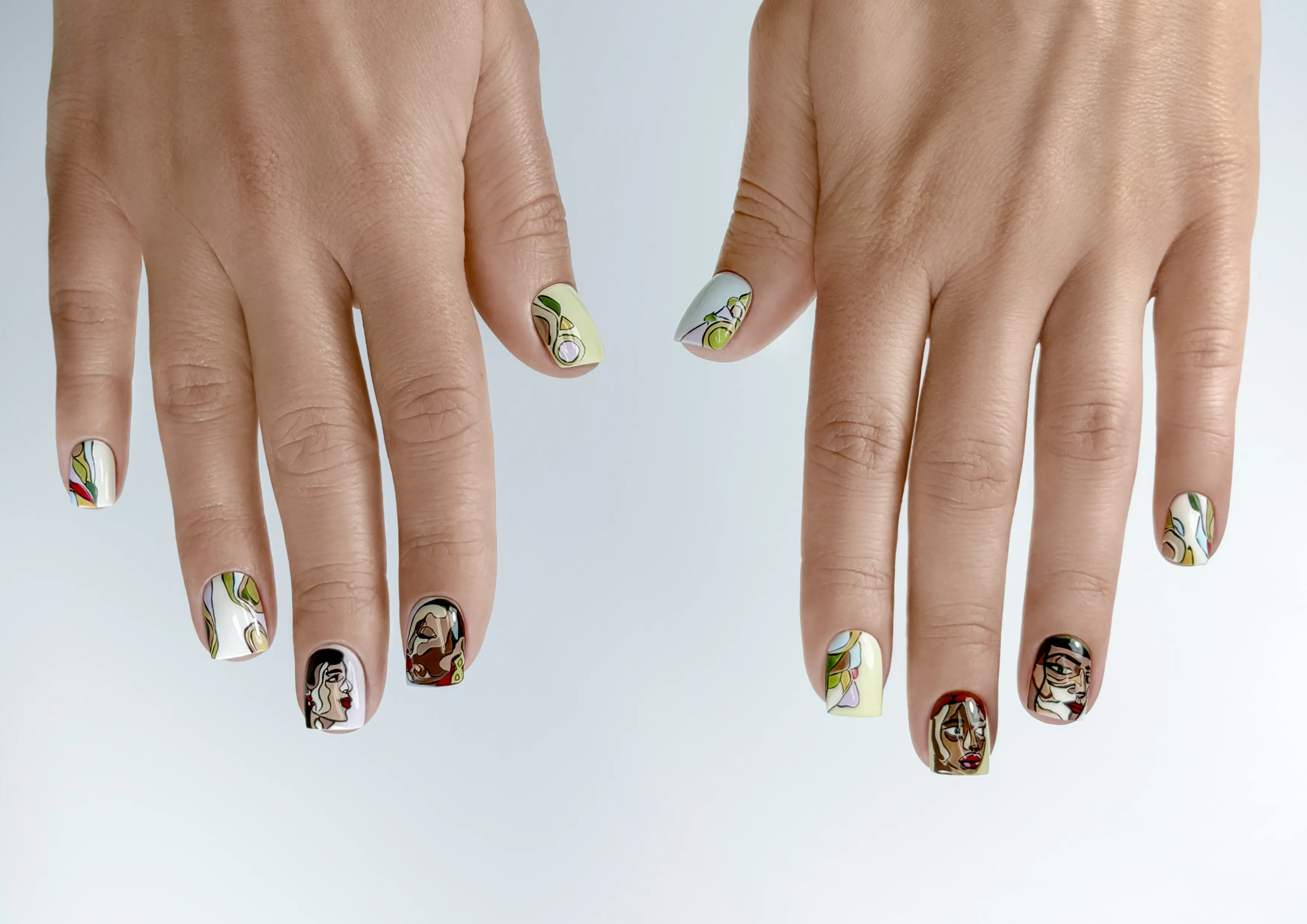 Kyliushyk Salon Manicure — nail art by Nails Aura