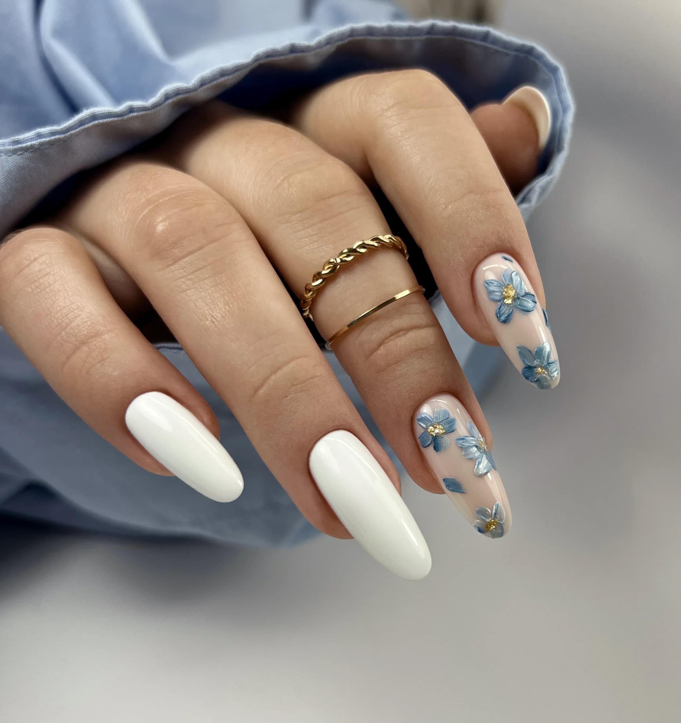 Soft Gel Tip Extension — nail art by Nails Aura