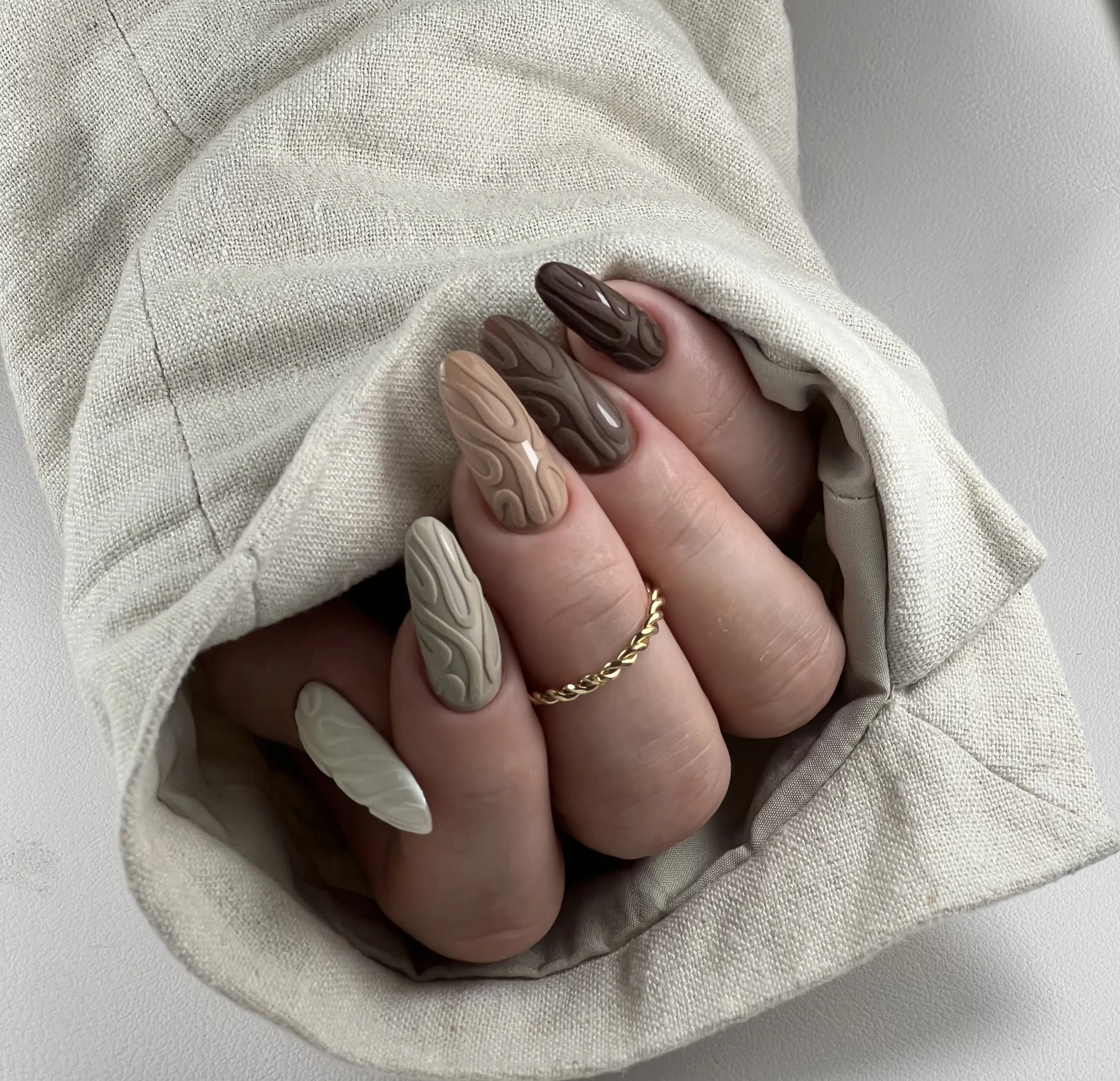 Trendy Salon Extensions — nail art by Nails Aura